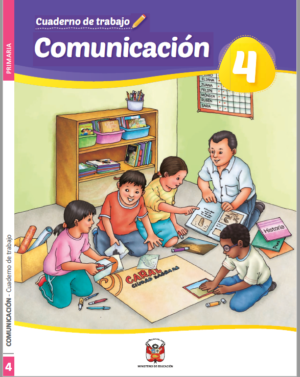 Aptitud actividad recoger Cuaderno de trabajo Comunicación 4 : cuarto grado Primaria