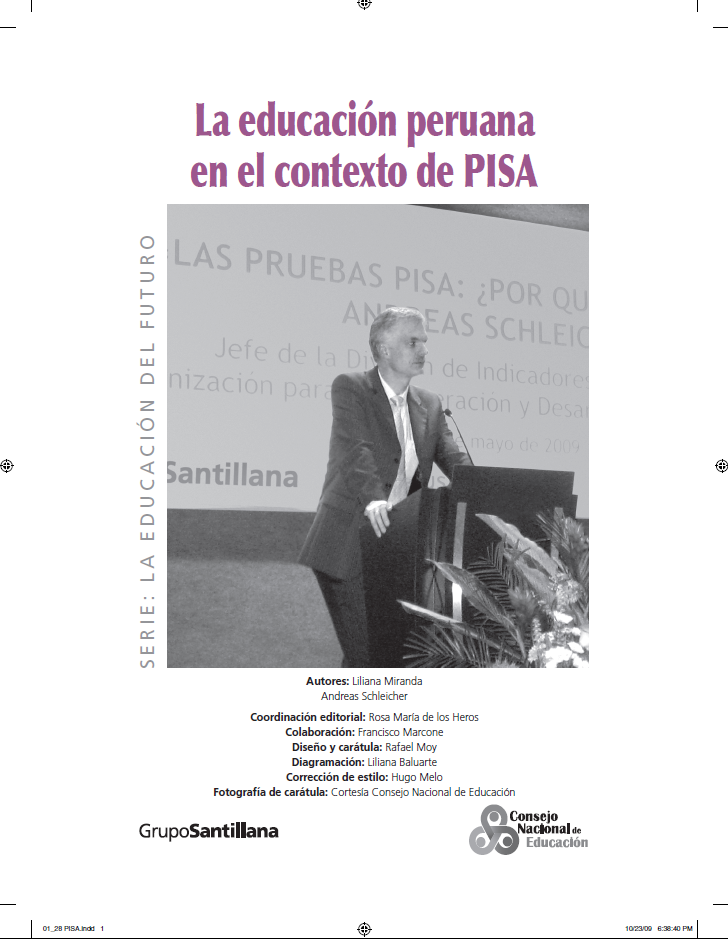 La Educación Peruana En El Contexto De PISA