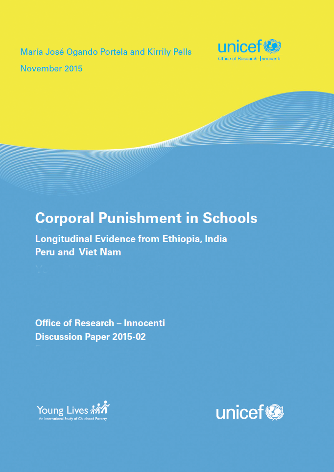 Corporal Punishment In Schools : Longitudinal Evidence From Ethiopia ...