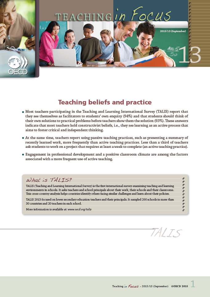 Teaching Beliefs And Practice