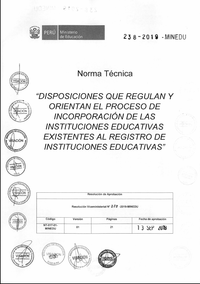 Disposiciones Que Regulan Y Orientan El Proceso De Incorporación De Las ...