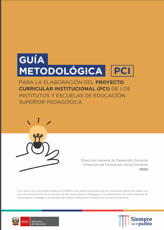 Guía Metodológica Para La Elaboración Del Proyecto Curricular ...