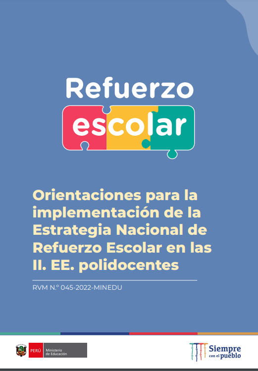 Orientaciones Para La Implementación De La Estrategia Nacional De ...